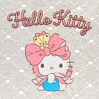 Womens Juniors Crew Neck Short Sleeve Regular Fit Hello Kitty Graphic T-Shirt