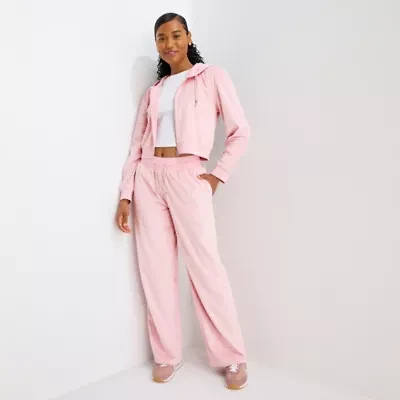 Womens Juniors Straight High Rise Hello Kitty Sweatpant