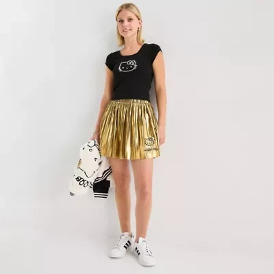 Womens Juniors Hello Kitty A-Line Skirt