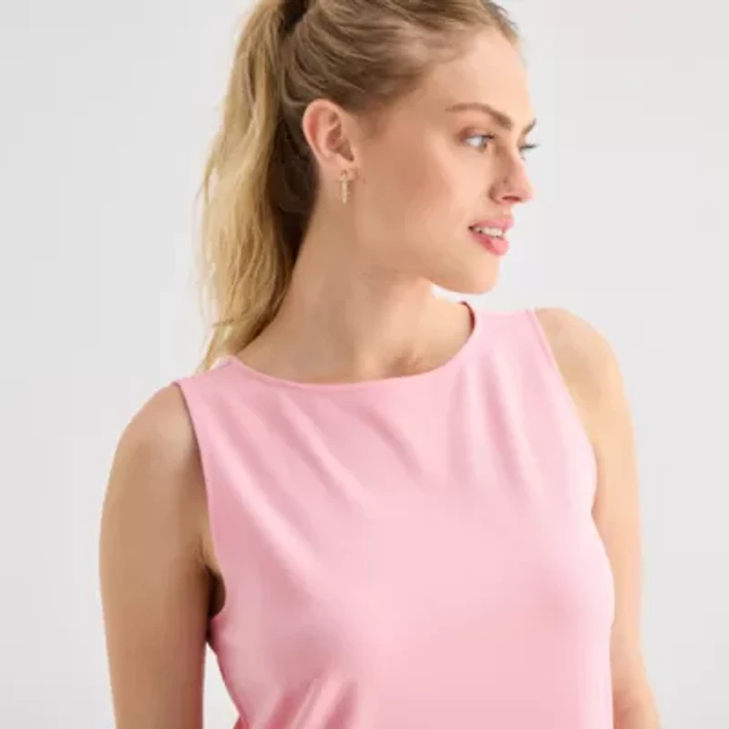 Isabel & Nina Womens Sleeveless Shift Dress