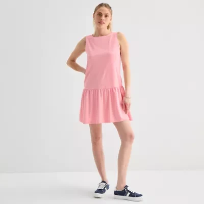 Isabel & Nina Womens Sleeveless Shift Dress