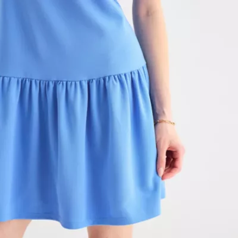 Isabel & Nina Womens Sleeveless Shift Dress