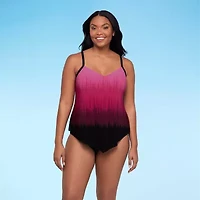 Trimshaper Womens Ombre Tankini Swimsuit Top