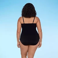 Trimshaper Womens Ombre Plus Tankini Swimsuit Top