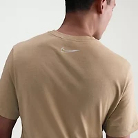 Nike Just Do It Mens Crew Neck Short Sleeve Regular Fit Graphic T-Shirt