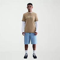 Nike Just Do It Mens Crew Neck Short Sleeve Regular Fit Graphic T-Shirt