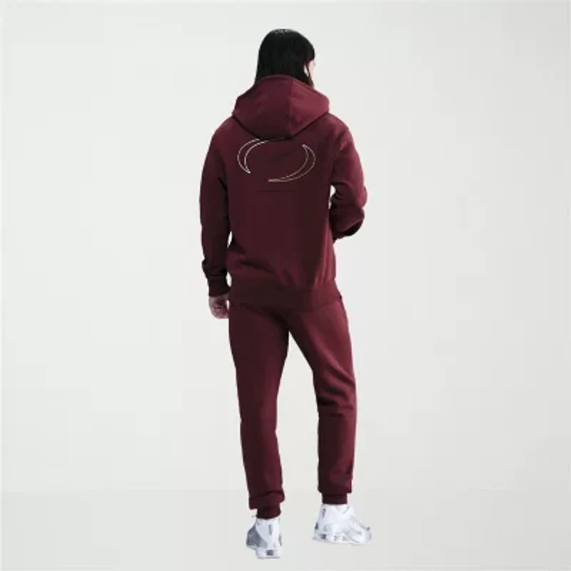 Nike Club Mens Long Sleeve Fleece Zipper Active Hoodie