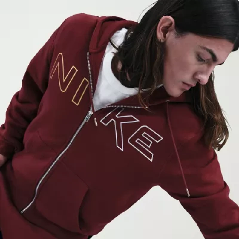 Nike Club Mens Long Sleeve Fleece Zipper Active Hoodie