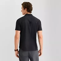 Stylus Mens Short Sleeve Button-Down Shirt