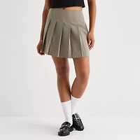 by&by Womens Juniors High Rise A-Line Skirt