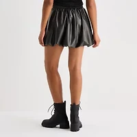 by&by Womens Juniors Mid Rise A-Line Skirt