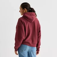 Arizona Womens Long Sleeve Fleece Active Hoodie