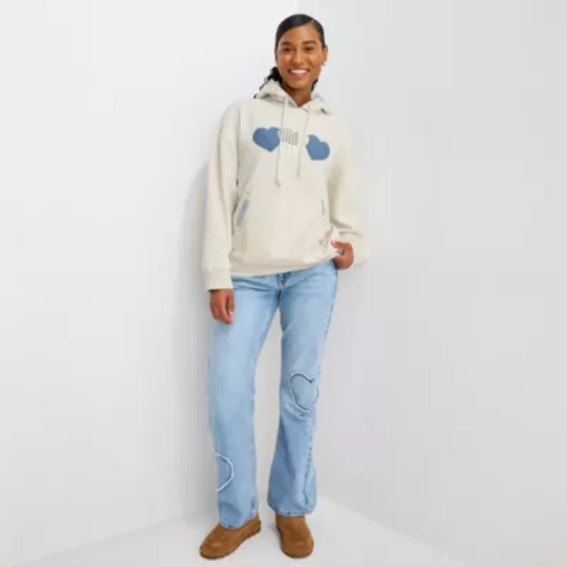 Arizona Womens Long Sleeve Fleece Hoodie