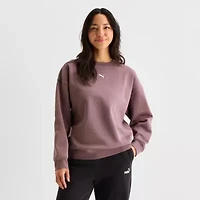 PUMA Womens Crew Neck Long Sleeve Sweatshirt