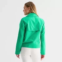 St. John's Bay Womens Midweight Trench Coat