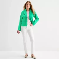 St. John's Bay Womens Midweight Trench Coat