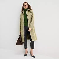 Worthington Womens Heavyweight Topcoat Coat