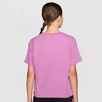 Nike Big Kid Girls Crew Neck Short Sleeve Active T-Shirt