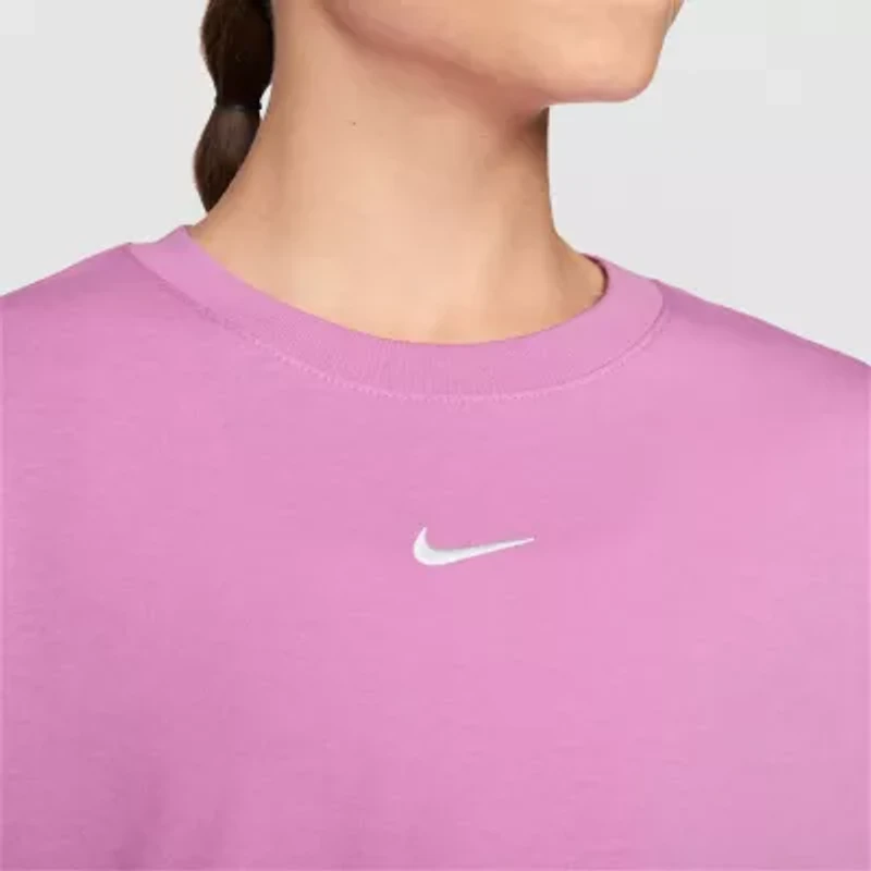 Nike Big Kid Girls Crew Neck Short Sleeve Active T-Shirt
