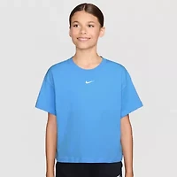 Nike Big Kid Girls Crew Neck Short Sleeve Active T-Shirt