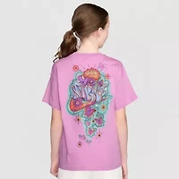 Nike Big Kid Girls Crew Neck Short Sleeve Regular Fit Graphic T-Shirt