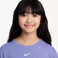 Nike One Big Kid Girls Crew Neck Short Sleeve Active T-Shirt