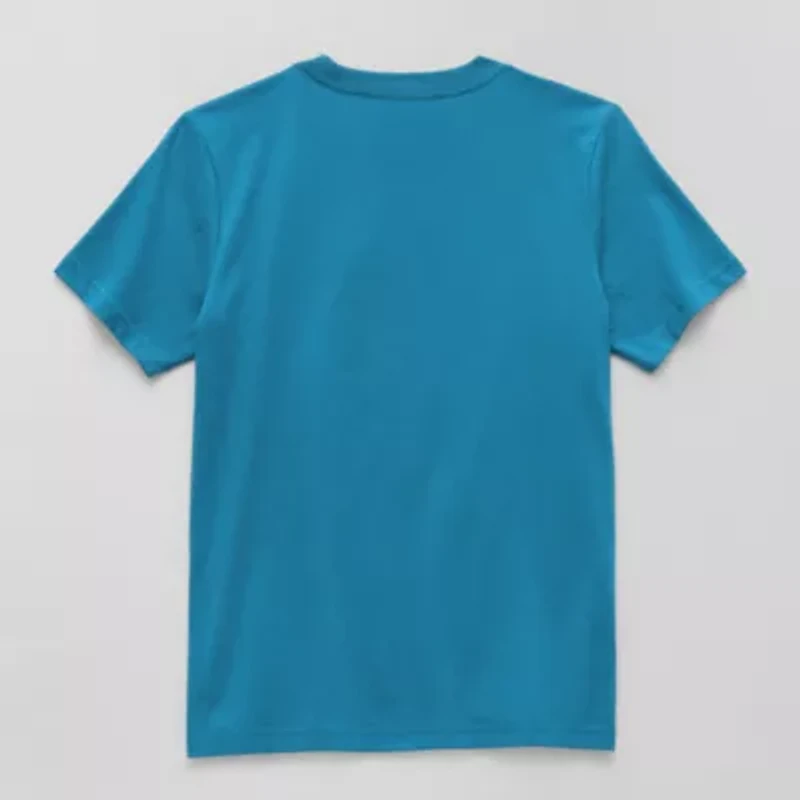 Thereabouts Little & Big Kid Boys Crew Neck Short Sleeve Regular Fit Graphic T-Shirt