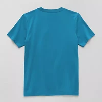 Thereabouts Little & Big Kid Boys Crew Neck Short Sleeve Regular Fit Graphic T-Shirt