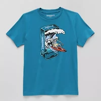 Thereabouts Little & Big Kid Boys Crew Neck Short Sleeve Regular Fit Graphic T-Shirt