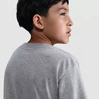 Nike Big Kid Unisex Crew Neck Short Sleeve Regular Fit Graphic T-Shirt