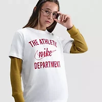 Nike Big Kid Unisex Crew Neck Short Sleeve Regular Fit Graphic T-Shirt