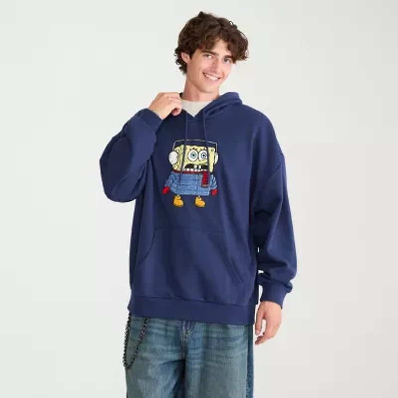 AEROPOSTALE Mens Long Sleeve Spongebob Hoodie