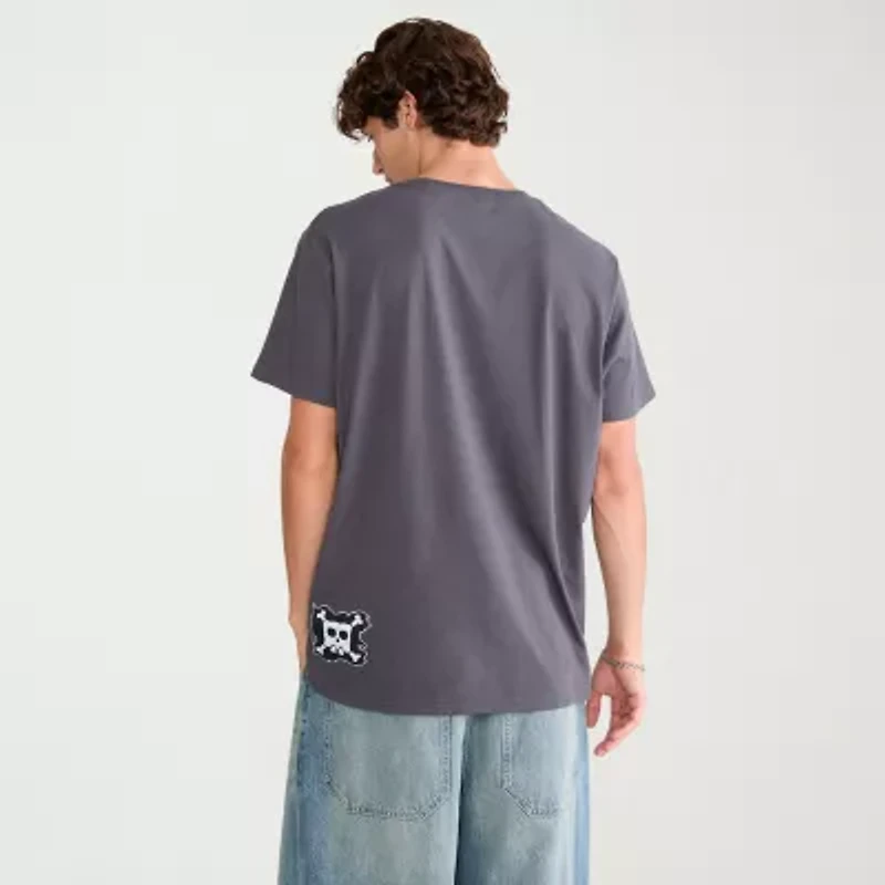 AEROPOSTALE Mens Crew Neck Short Sleeve Regular Fit Spongebob Graphic T-Shirt