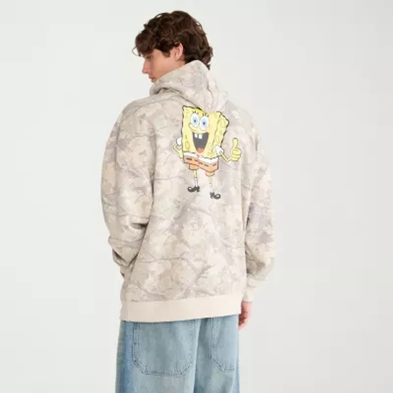 AEROPOSTALE Mens Long Sleeve Spongebob Hoodie