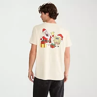 AEROPOSTALE Mens Crew Neck Short Sleeve Regular Fit Spongebob Graphic T-Shirt