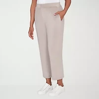 Alfred Dunner Calm Luxe Womens Straight Lounge Pant