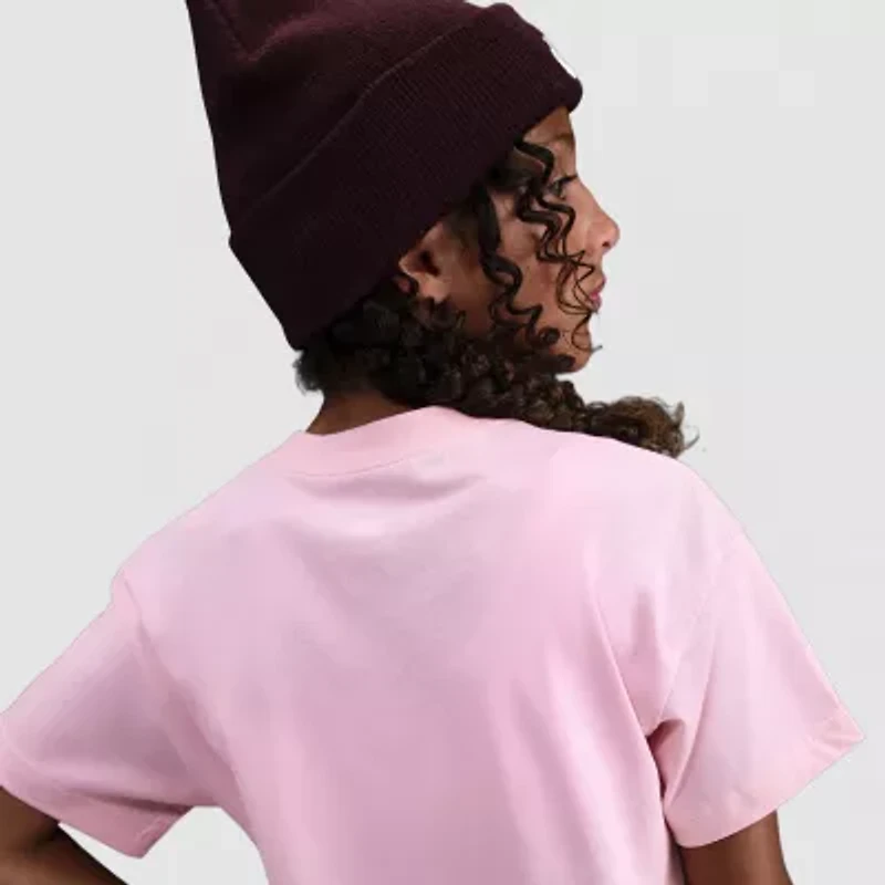 Nike Big Kid Girls Crew Neck Short Sleeve Regular Fit Graphic T-Shirt