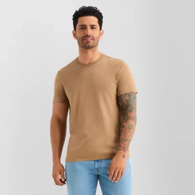 mutual weave Mens Crew Neck Short Sleeve T-Shirt