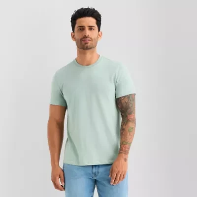 mutual weave Mens Crew Neck Short Sleeve T-Shirt