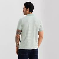 mutual weave Mens Regular Fit Short Sleeve Polo Shirt