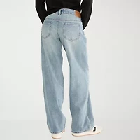 AEROPOSTALE Womens Juniors Low Rise Loose Fit Jean