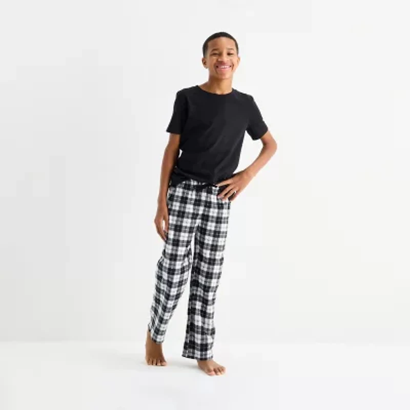 Joyful Moments Little & Big Kid Unisex Fleece Matching Family Pajama Pants