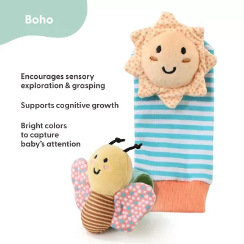 The Peanutshell Wrist And Sock Rattles