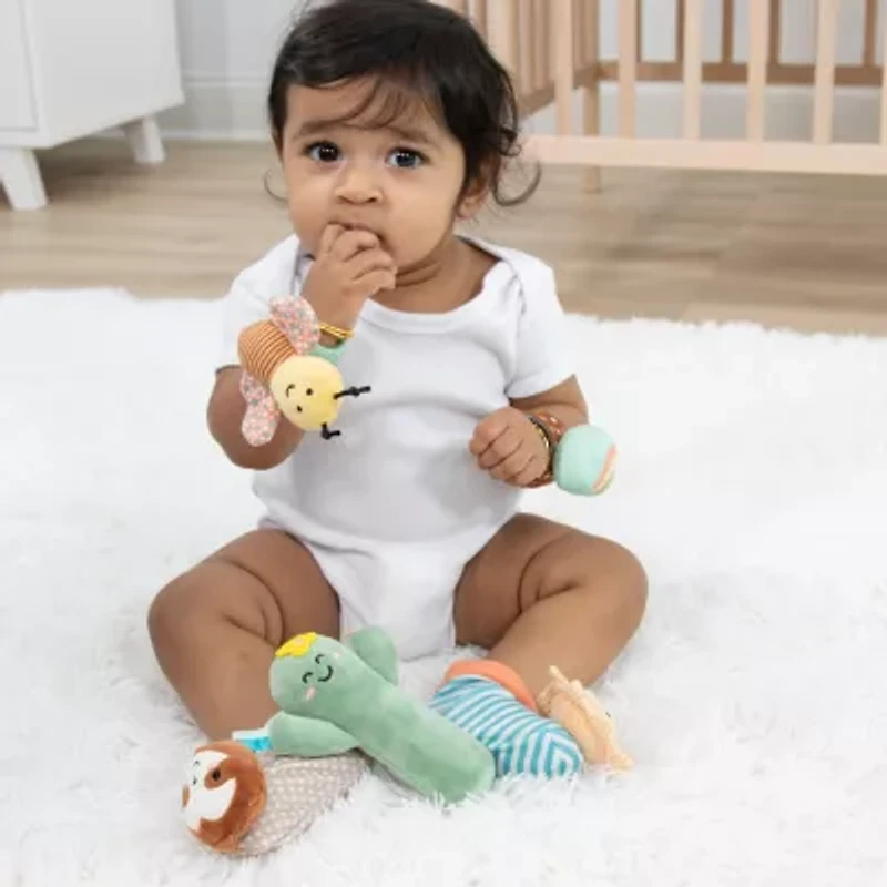 The Peanutshell Wrist And Sock Rattles