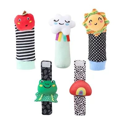 The Peanutshell Wrist And Sock Rattles