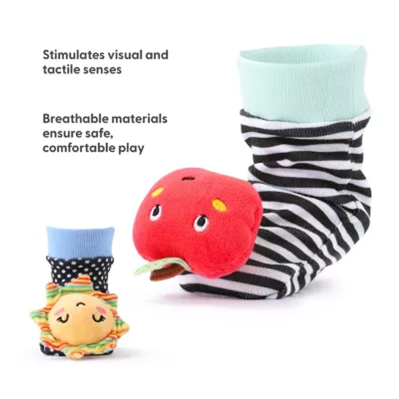 The Peanutshell Wrist And Sock Rattles