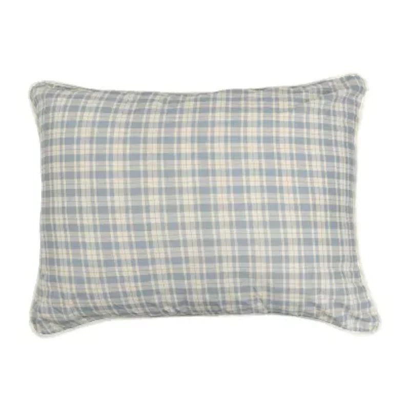 Donna Sharp Slate Cobblestone Queen Pieced Cotton 3-pc. Quilt Set