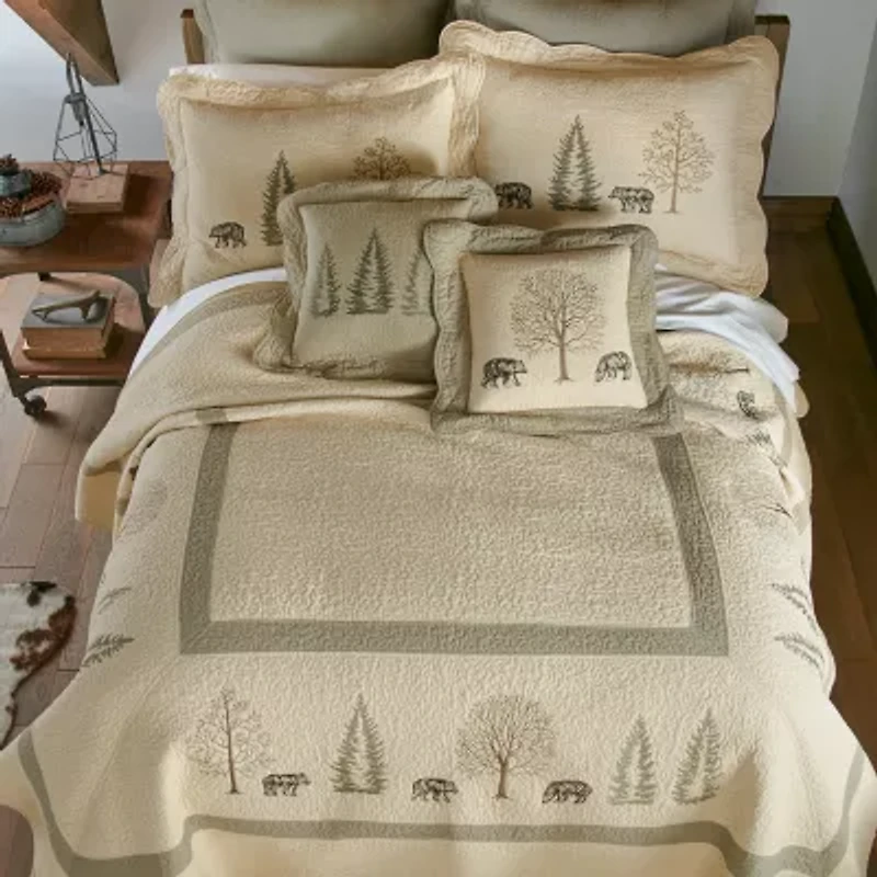 Donna Sharp Bear Creek Quilted Cotton Euro Sham