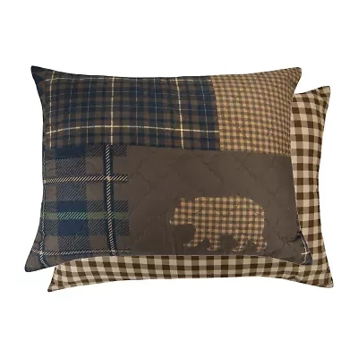 Your Lifestyle By Donna Sharp Brown Bear Cabin King Pillow Sham