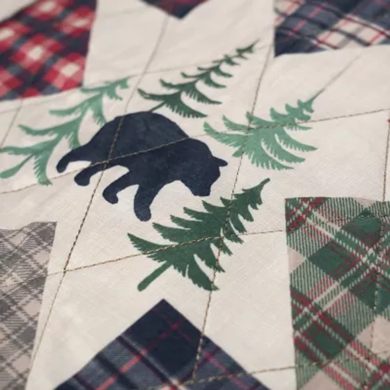 Donna Sharp Your Lifestyle Forest Point 3-pc. Quilt Set